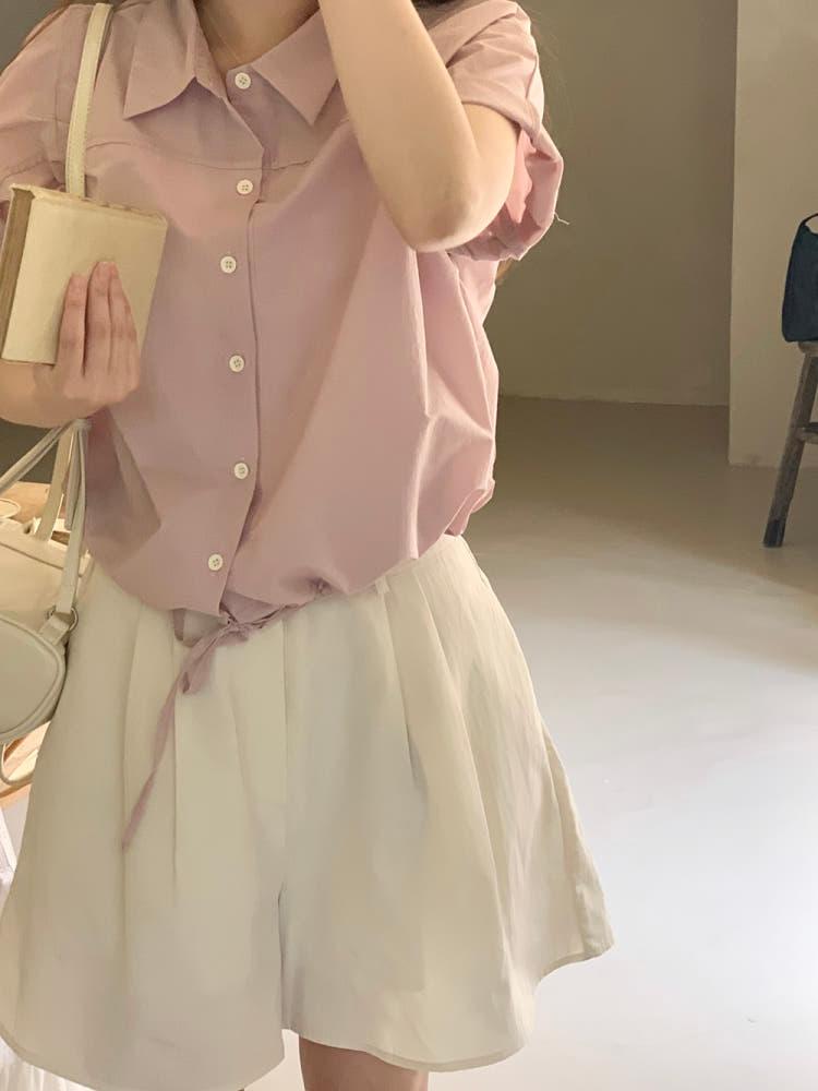 플레어 하프 pants