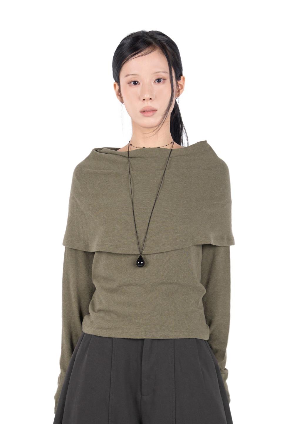 CAPE LAYER LONG SLEEVE