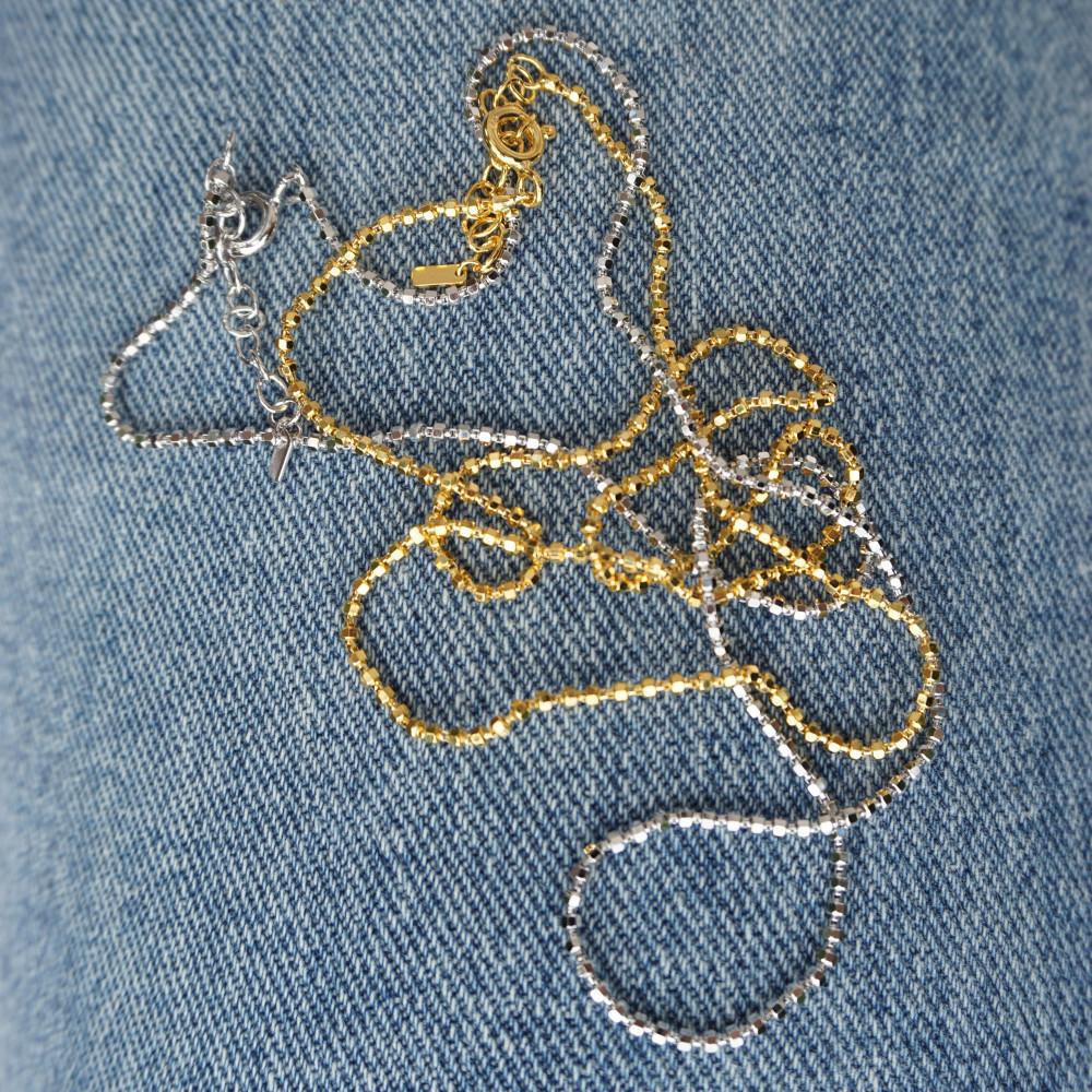 마고 925 볼드 실버볼 체인 목걸이