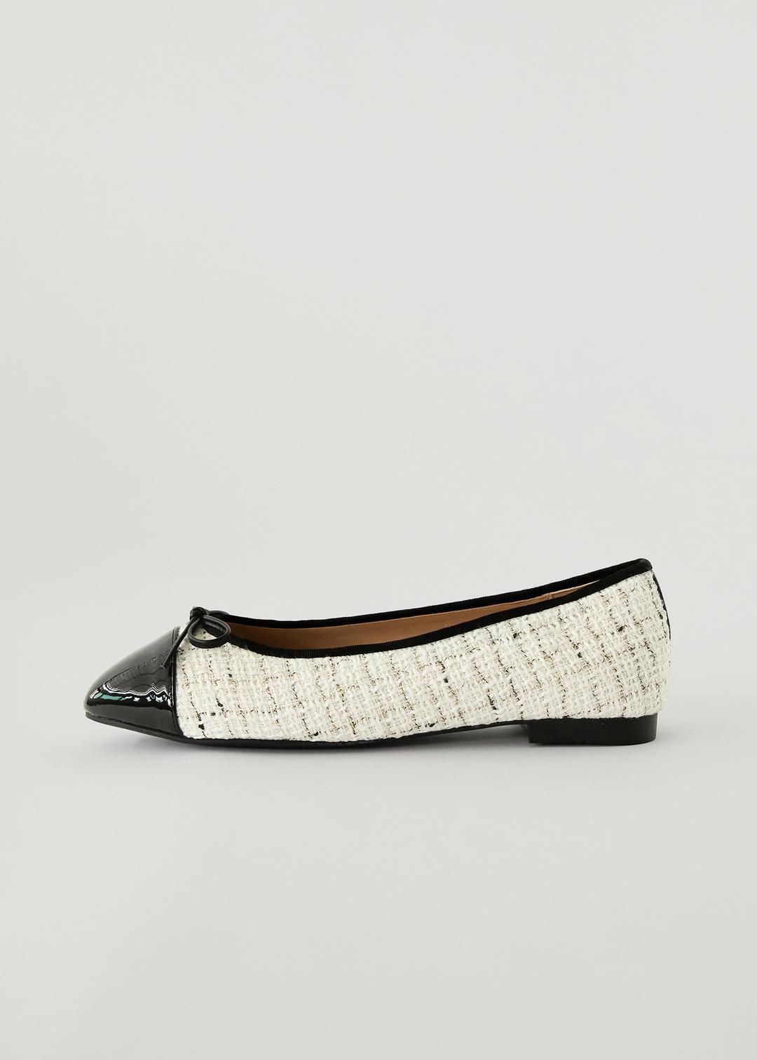 [Refurb] Tweed Bella ribbon flat