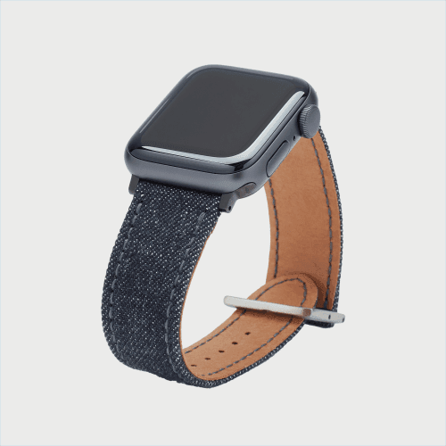 애플워치 스트랩 데님 블랙 7 6 5 4 3 se 호환