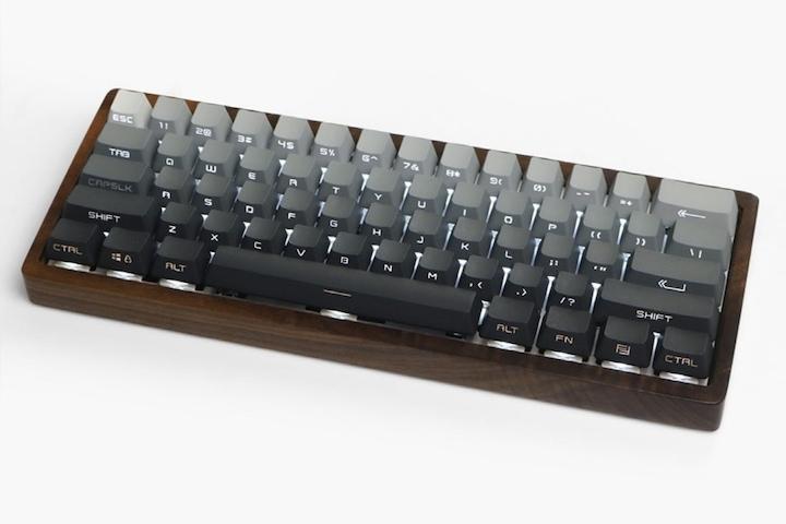 백야 LED투과 키캡 PBT OEM 이중사출 정각/측각 (4가지)