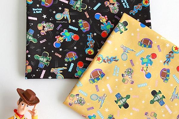 면 20수 디즈니 감성 패브릭 배경천-토이스토리 올스타(2colors)