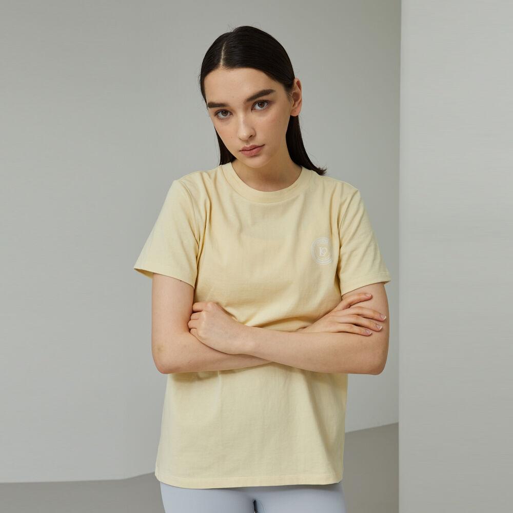 LOVEFORTY LOGO T-SHIRT YELLOW