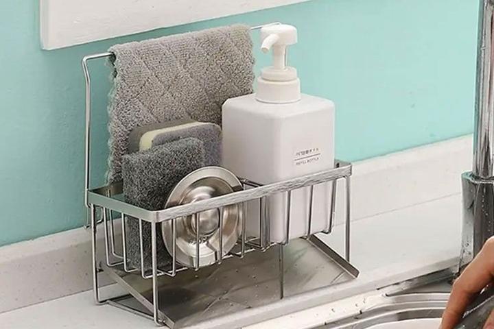 올스텐 수세미거치대 M30 싱크대 수세미걸이 행주 세제통 걸이