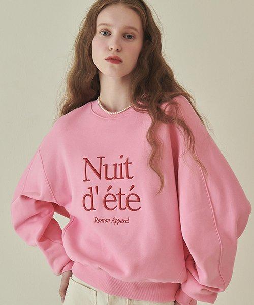 NUIT D ETE SWEATSHIRT PINK