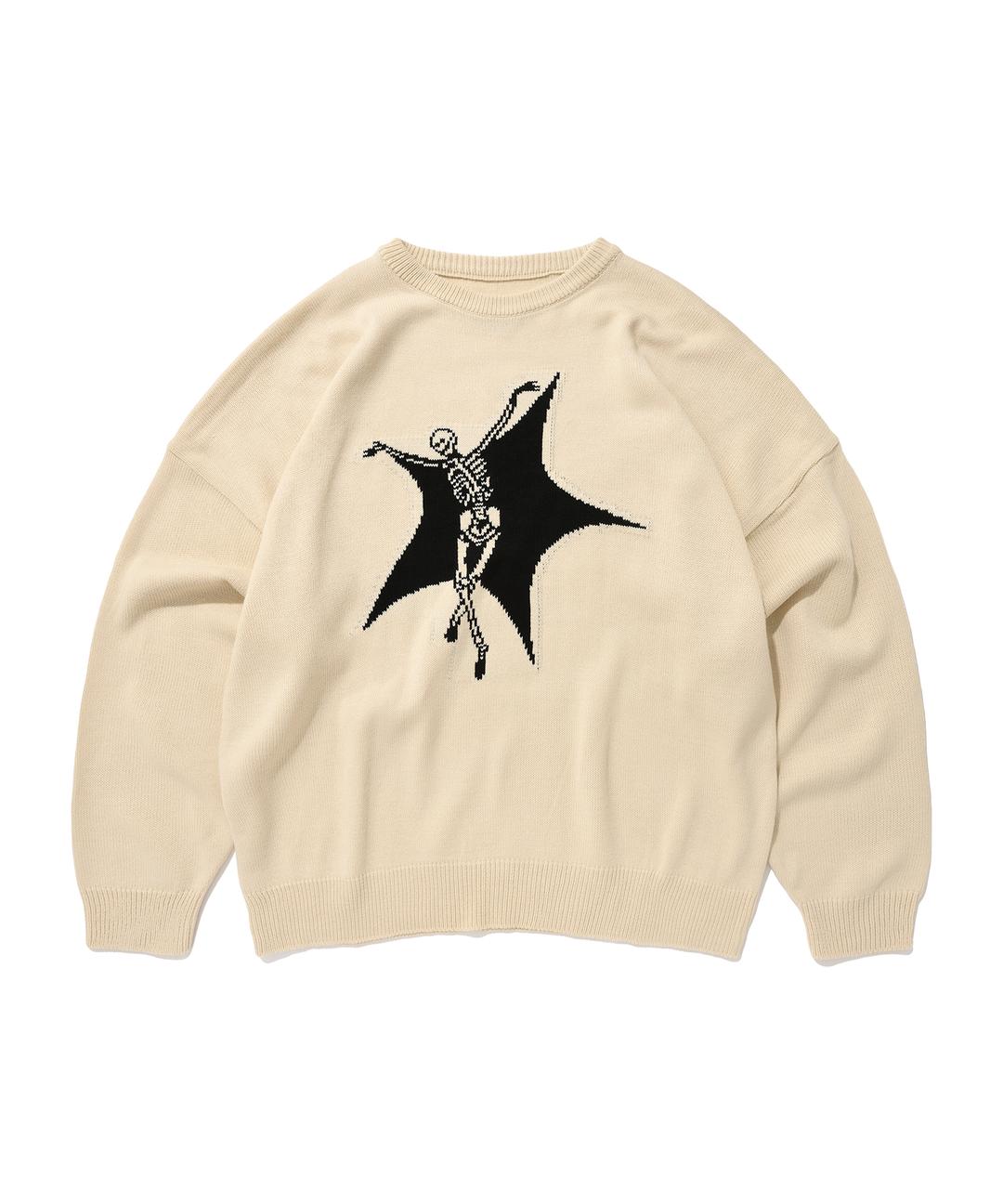 SKULL STAR KNIT [IVORY]