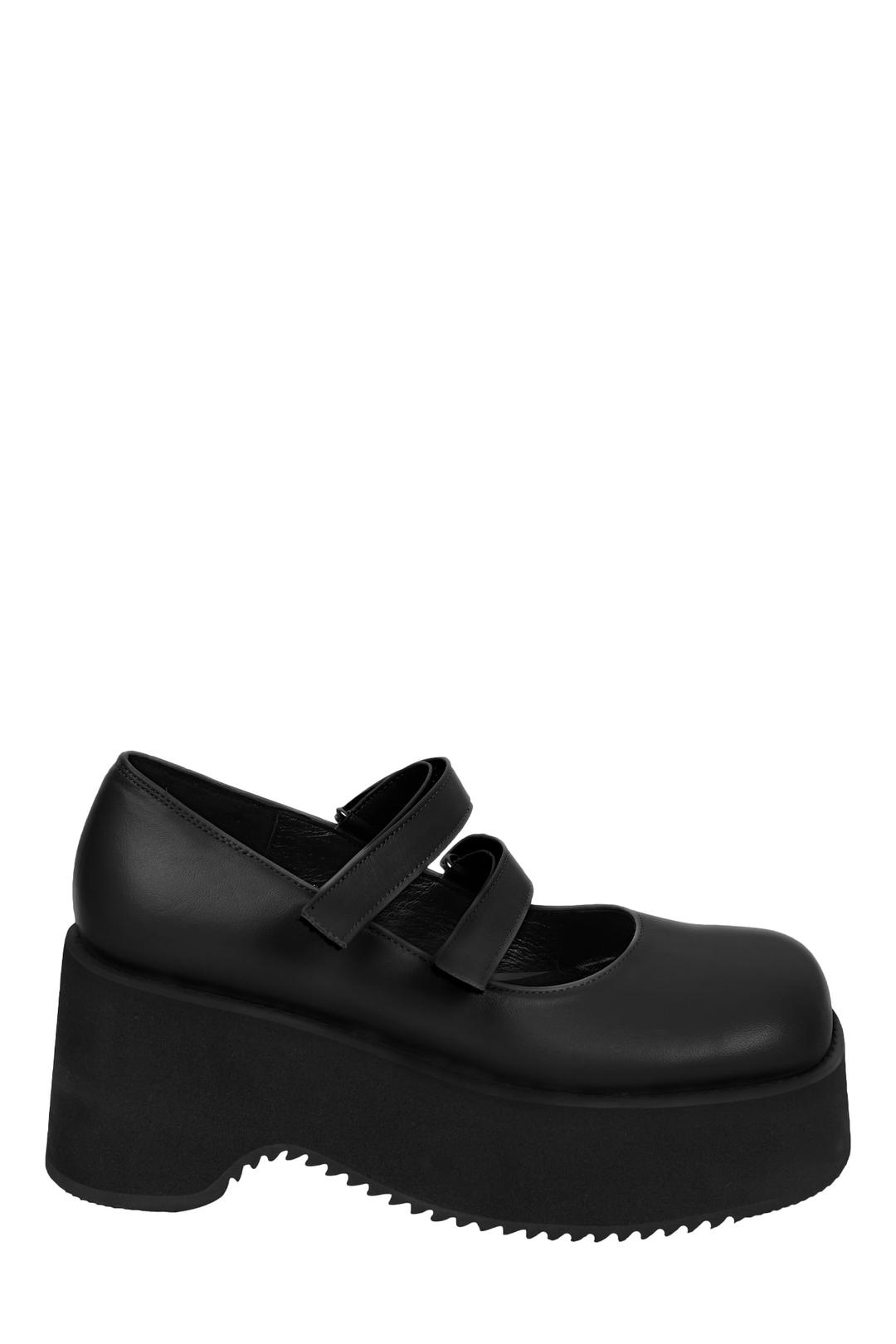 VELCRO PLATFORM MARYJANE / BLACK