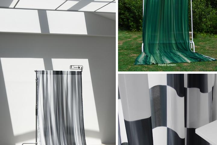 빛에 따라 바뀌는 분위기, 자체제작 워셔블 패브릭 커튼 시리즈 모음전