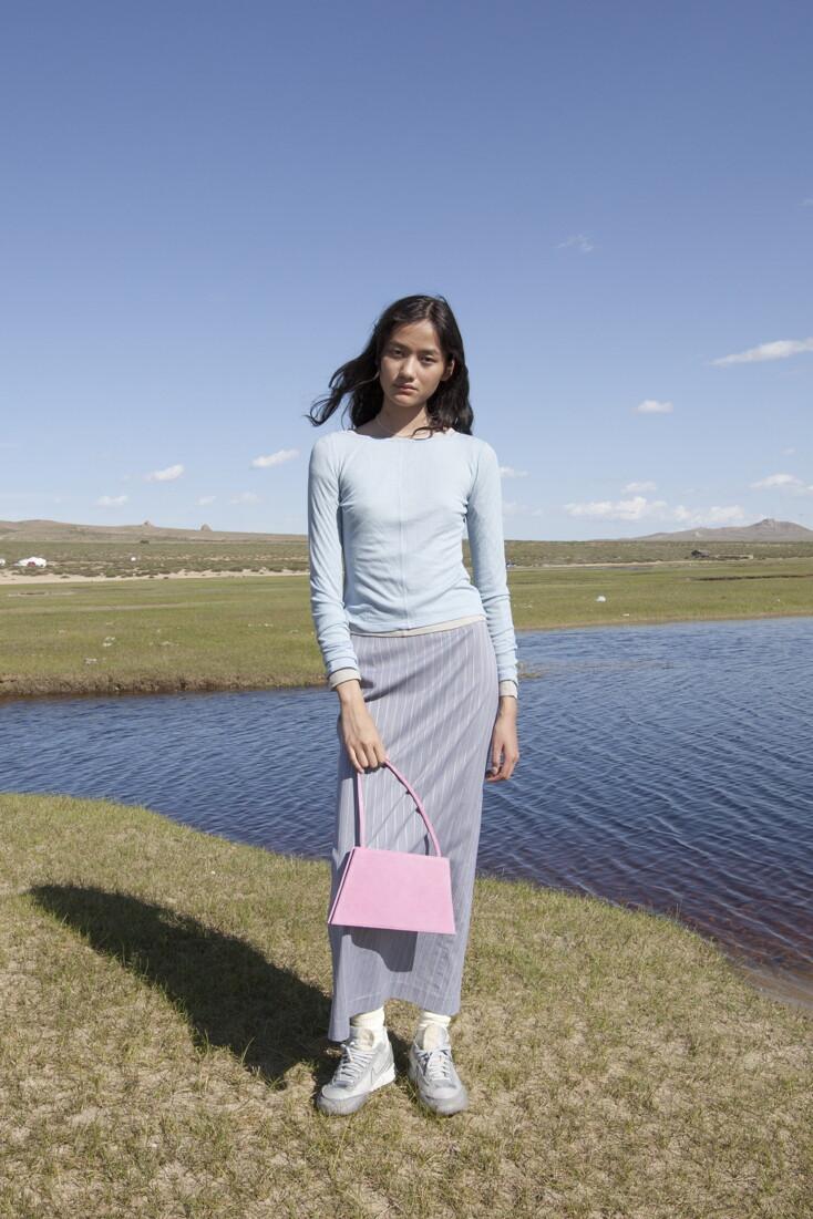 Rosa skirt_Grey