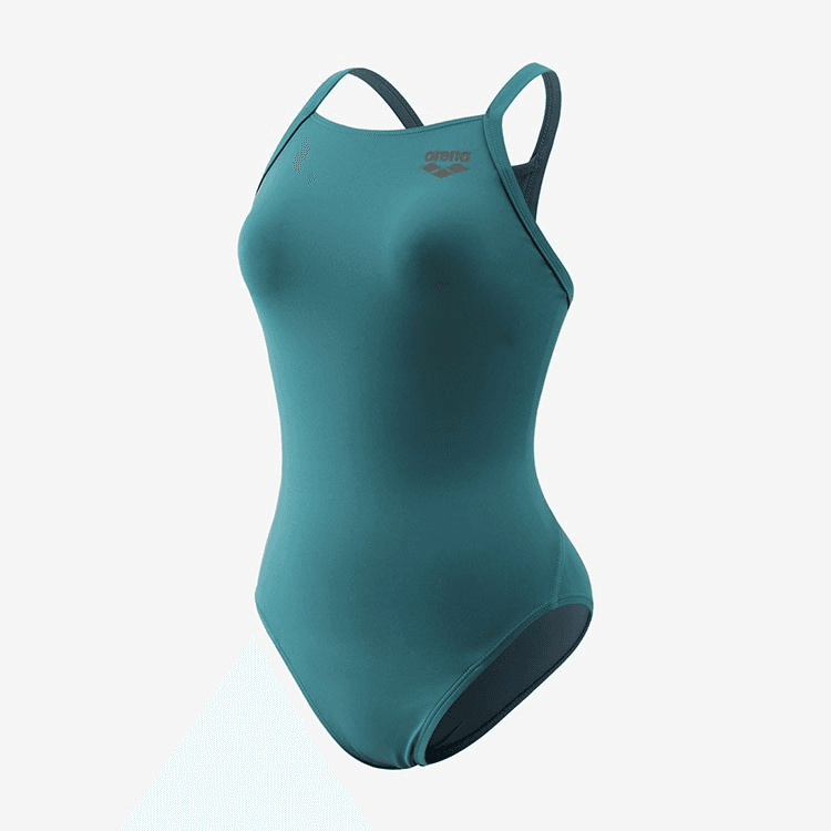 아레나 어텐더 수퍼플라이백 다크그린 [AYAL1CO01 (DGN) 여자 실내수영복]