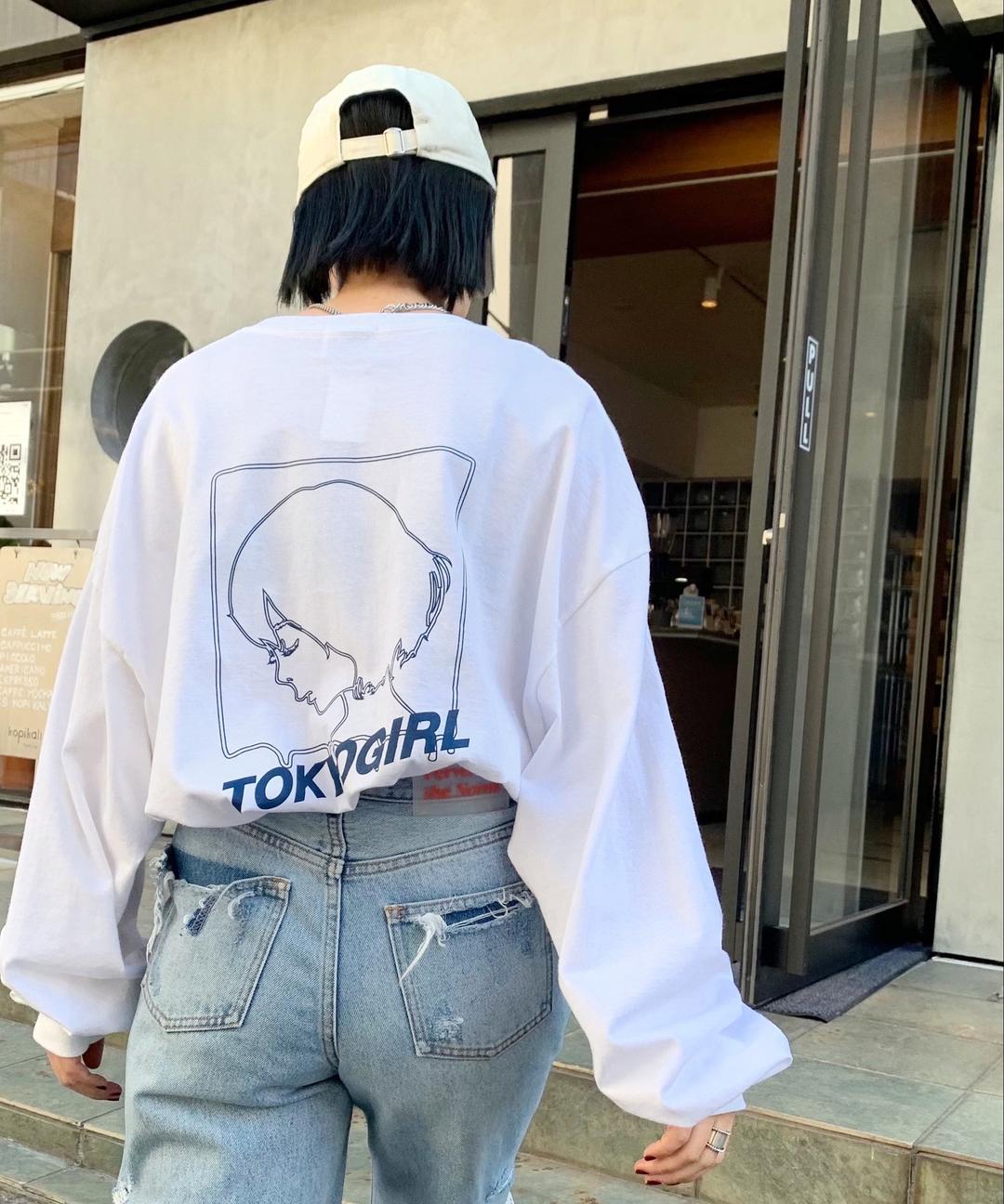 《WEB限定》東京ガール ベーシックロンT