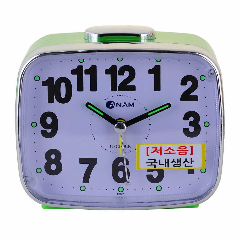 아남시계 K004 아날로그 탁상 알람시계