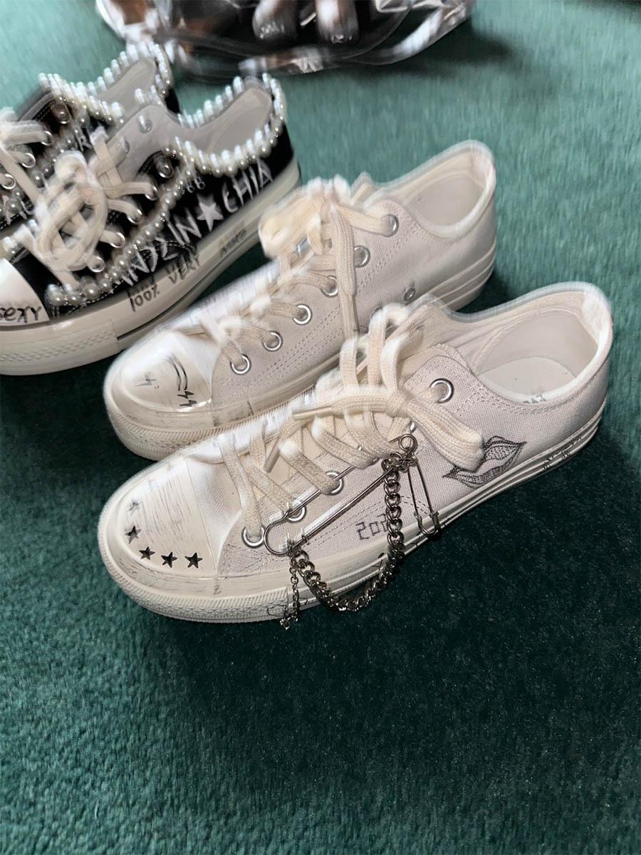 (ordermade) Design canvas sneakers