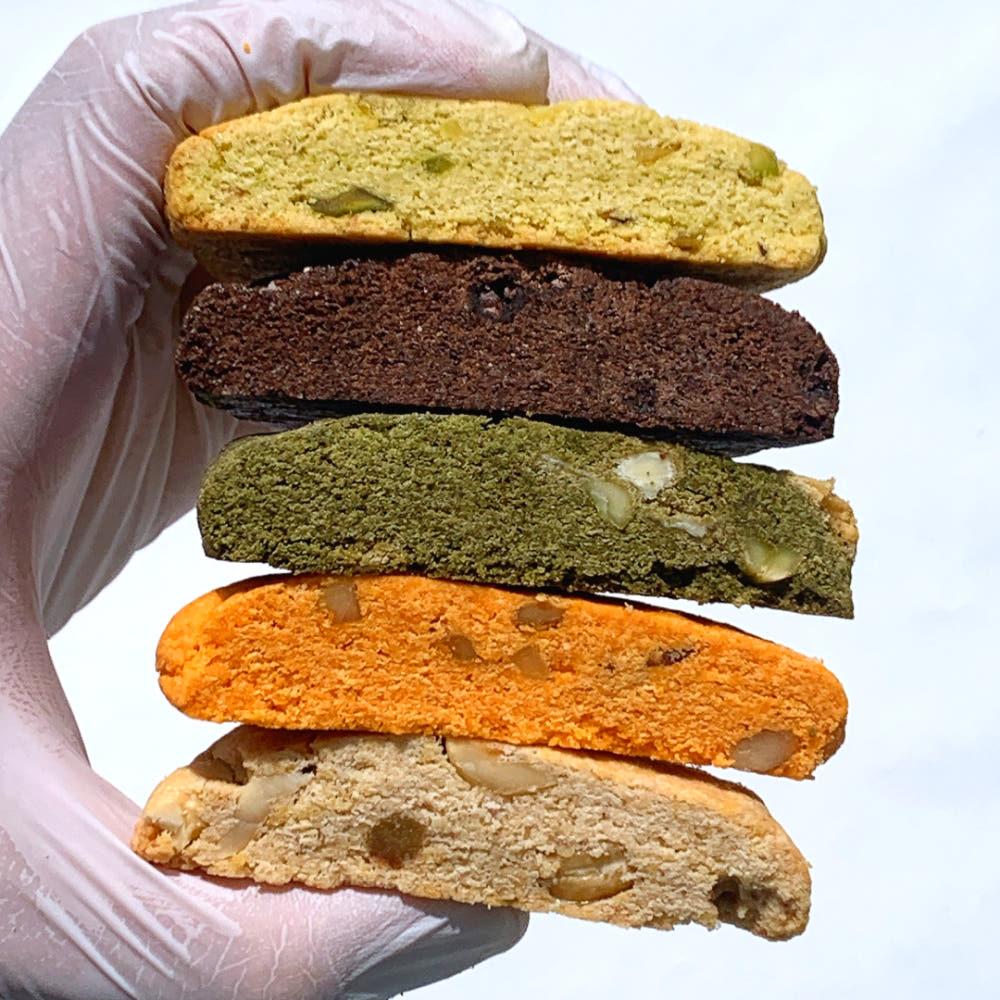 [5+1] 프로틴쿠키 저당간식 5개 아몬드가루 저탄수 저당 쿠키 