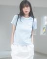 해비즘(HAVISM)  W LLF UNIFORM S/S TEE(SKY BLUE) - 사이즈 & 후기 | 무신사