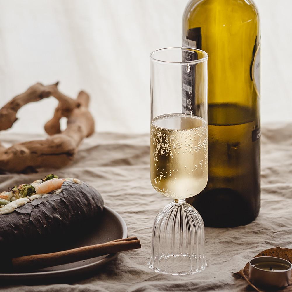 이태리 이첸도르프 유리컵 투투글라스 샴페인잔 글라스