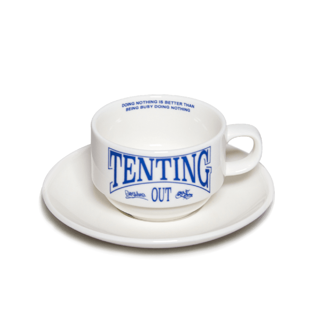 TENTING OUT│Cup & Saucer