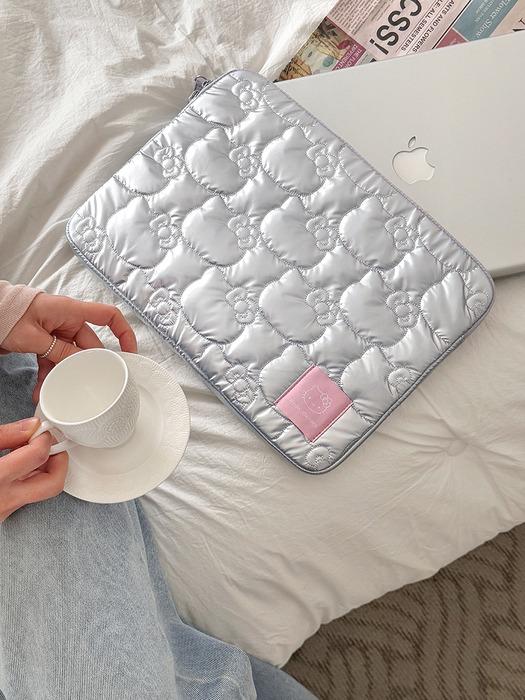 Hello Kitty Padded Notebook Pouch (pink/silver)_HC2511PC001O