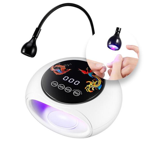 e세상 UV LED 128w 적외선 젤 네일 램프 핀큐어 램프