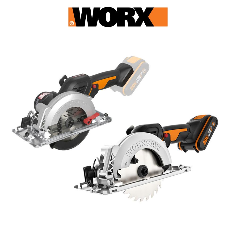 웍스 충전 미니원형톱 4.5인치 WX531 WX531.9 20V 2.0AH