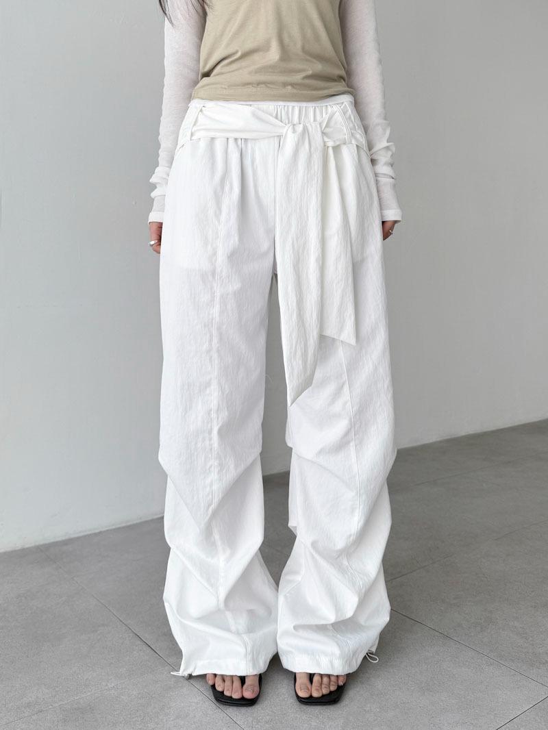 cotton 2way parachute pants (2color)