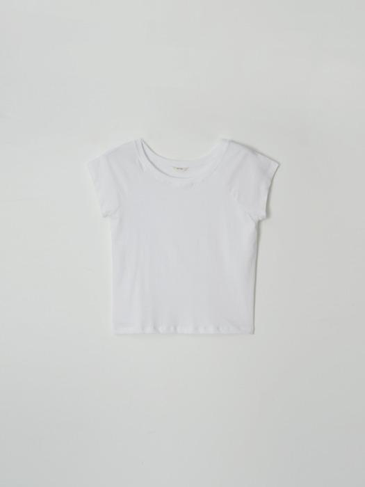 Slim T-shirts(White)