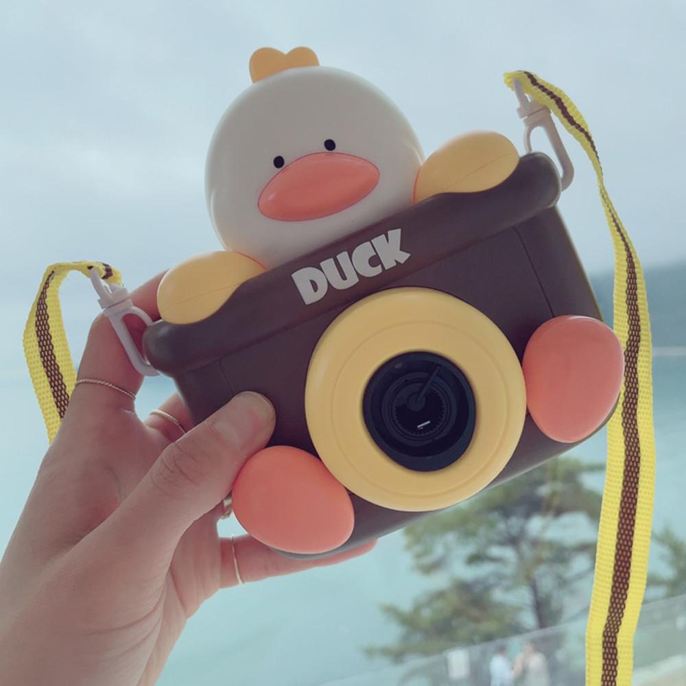 카메라 버블건 곰돌이 오리 고퀄리티 인싸템 자동 비눗방울 버블메이커 비누방울놀이 : 반값문방구