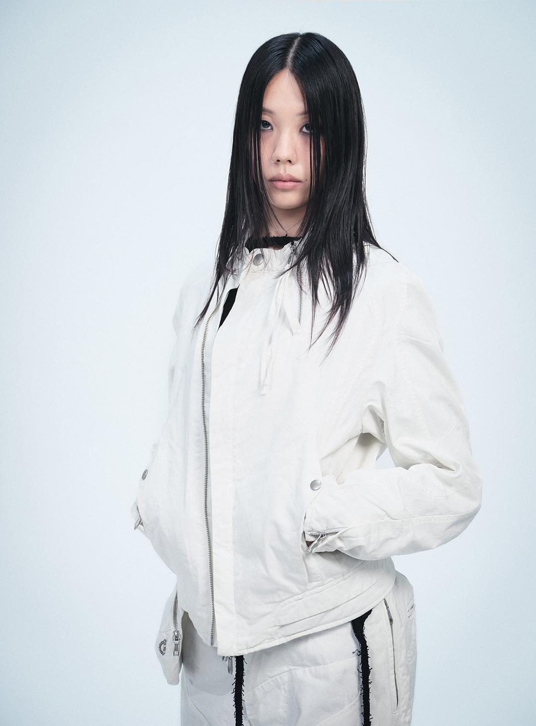 MOTOR JACKET WHITE