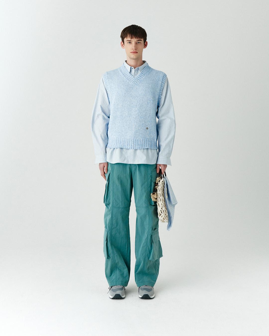 HET CRUNKY VEST (BLUE)