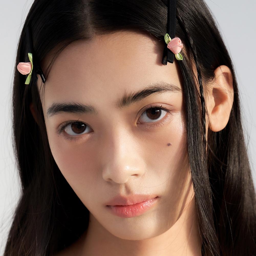 [2SET] rose bud hair pin (4colors)
