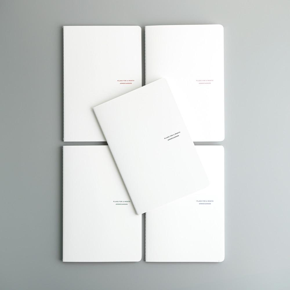 애니캐넌 한 달 플래너 공시생 먼슬리 스터디 31일 1개월 purple pvc커버 포함