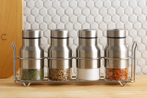 엘가 스테인레스 양념병 130ml 5P세트 2color