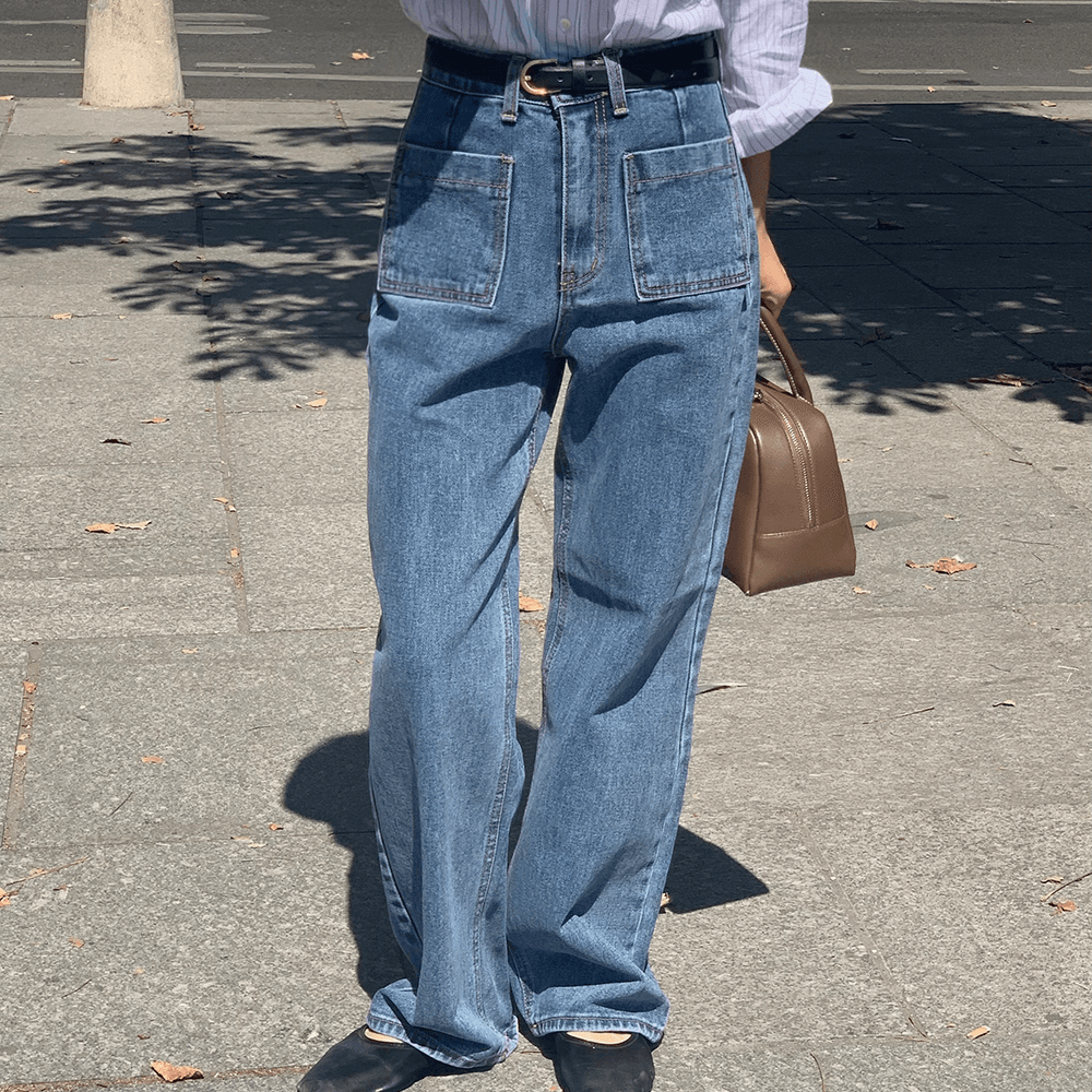 [BEST] 페이드 포켓데님 - pt