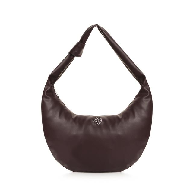 NICOLE SHOULDER KNOT BAG_BROWN