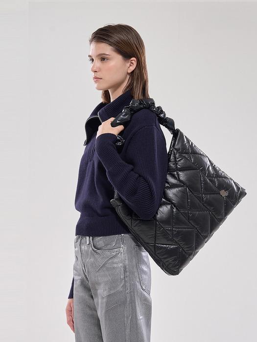 누볼라 K퀼팅 숄더 LL 블랙_RSWFBF428BKLL