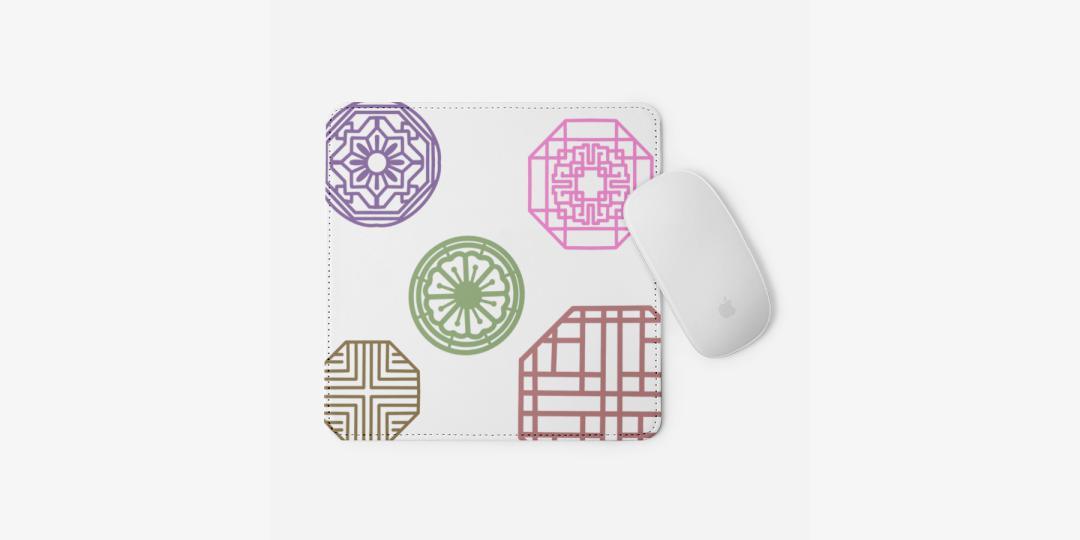 전통 문양 마우스패드