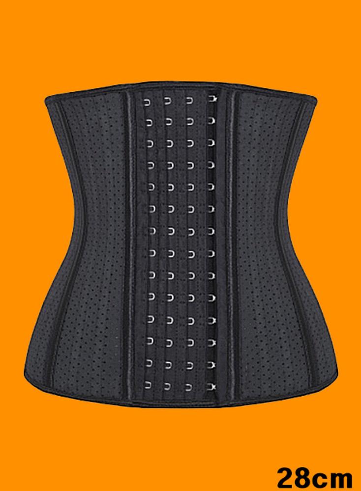 [바비바디 4번] 흉통 코르셋 흉곽 줄이기 롱 라텍스 교정 복대