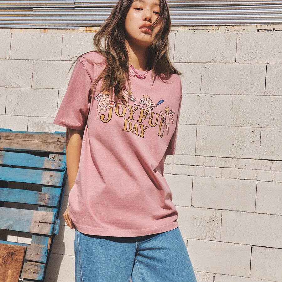 (W) BURMUDA HALF DENIM PANTS BLUE