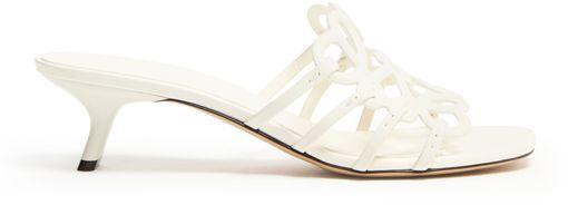 아나그램 페탈 송아지가죽 샌들