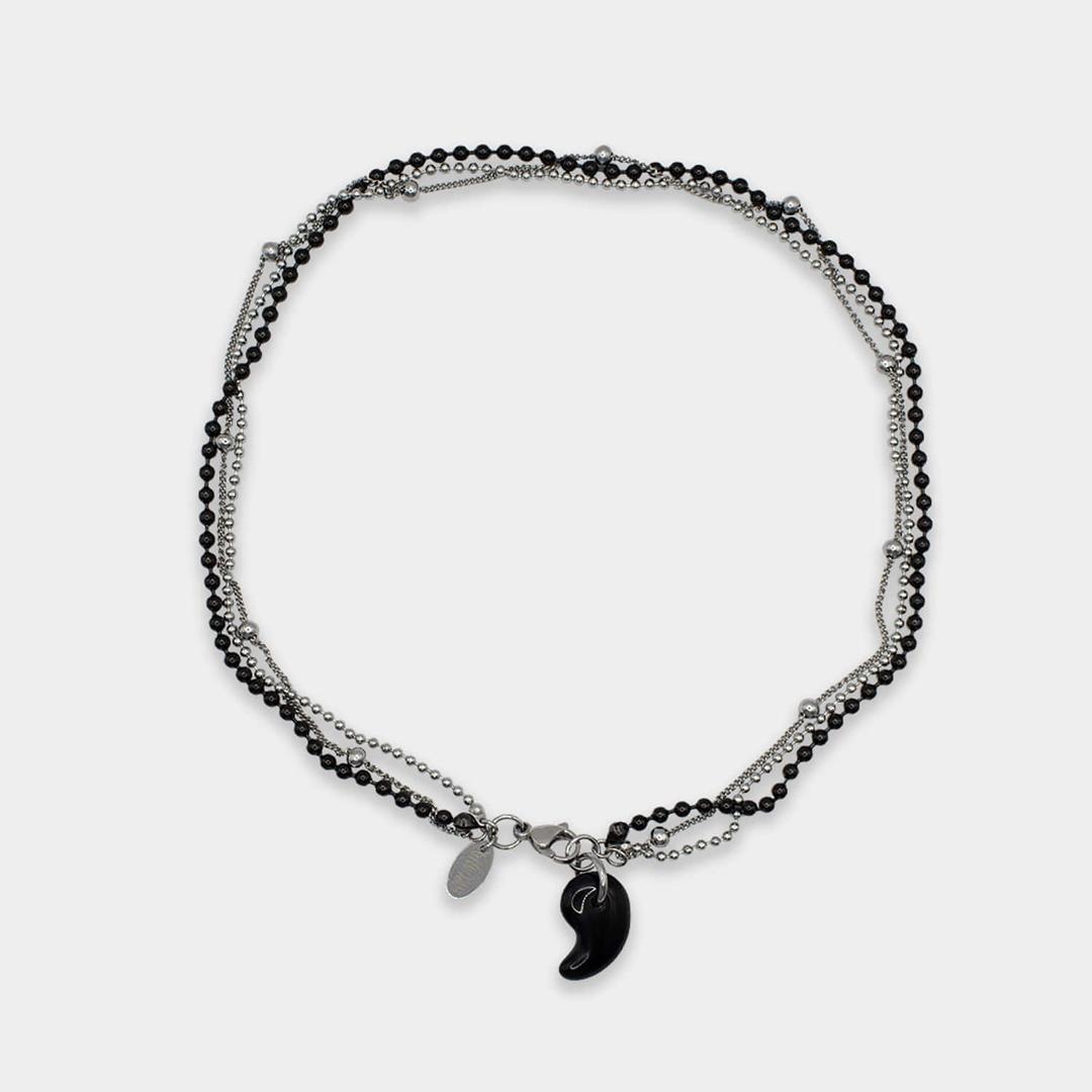 Comma Ball Mix Necklace