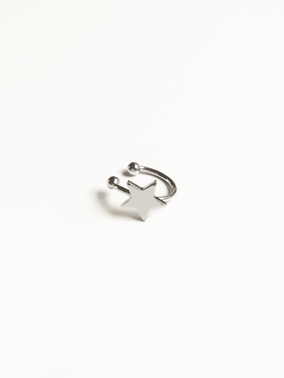 simple star earcuff