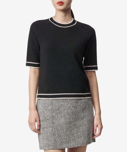 에스 막스마라 길리 니트 스웨터 블랙