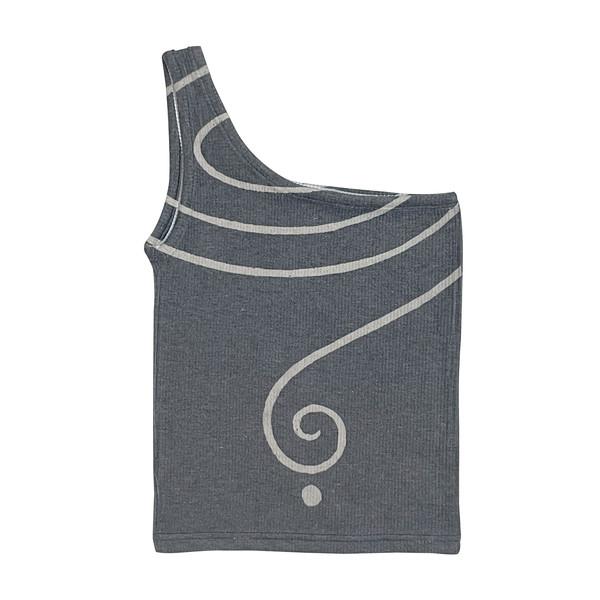 Libra One Shoulder Top
