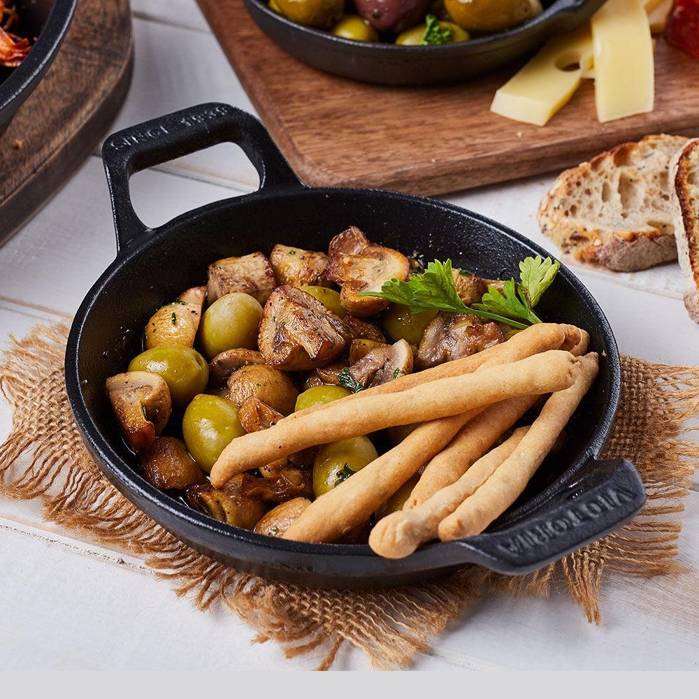 주물 에나멜 미니라운드 캐서럴14cm