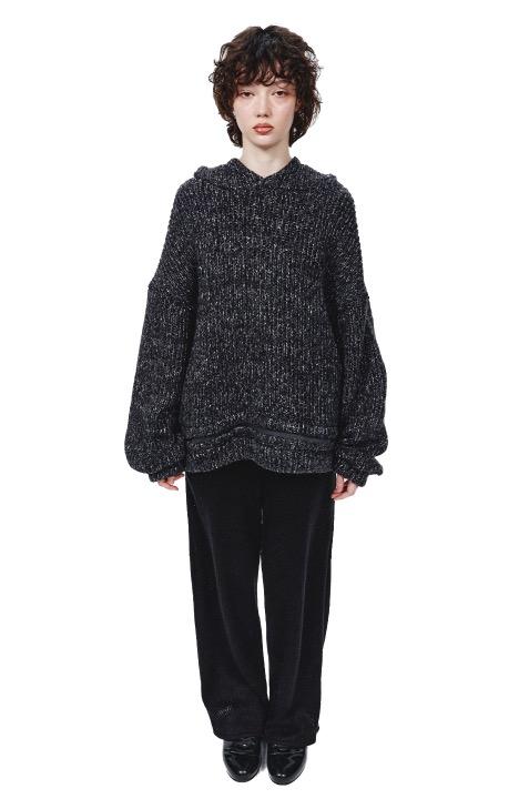 Bustle Knit Bridging Hoodie