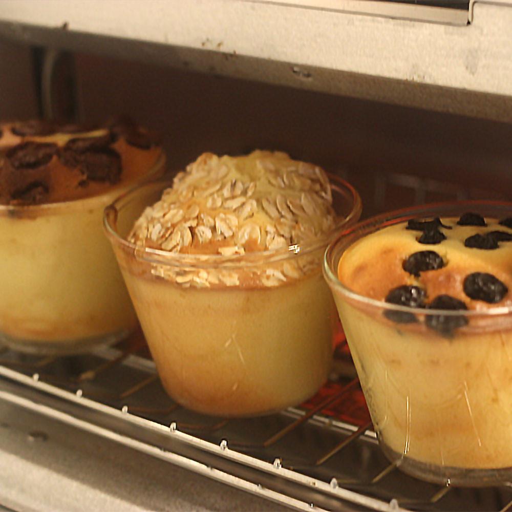 이와키 오븐글라스 내열유리 푸딩컵 베이킹 머핀틀 계란찜용기 100ml