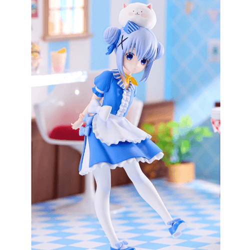 (추가분 입고중) 후류 (FURYU) 주문은 토끼입니까 Trio-Try-iT 피규어 치노 (아메리칸 다이너ver.)