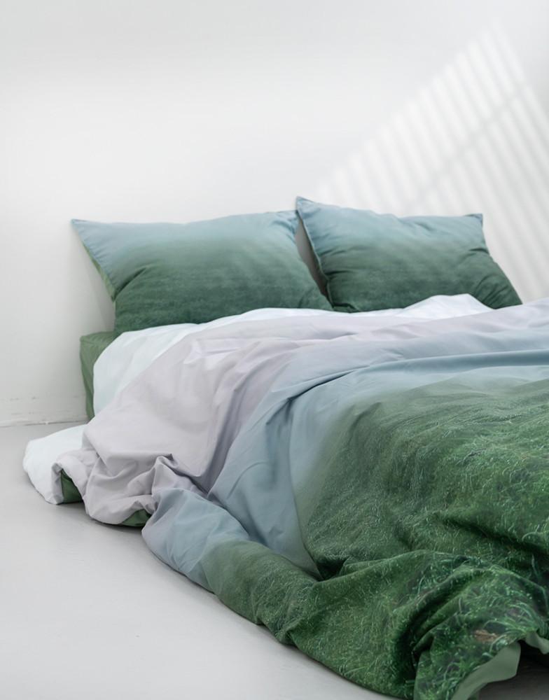 [모음] 자연 포토 그라데이션 무봉제 프린팅 차렵이불 SS Q 3종