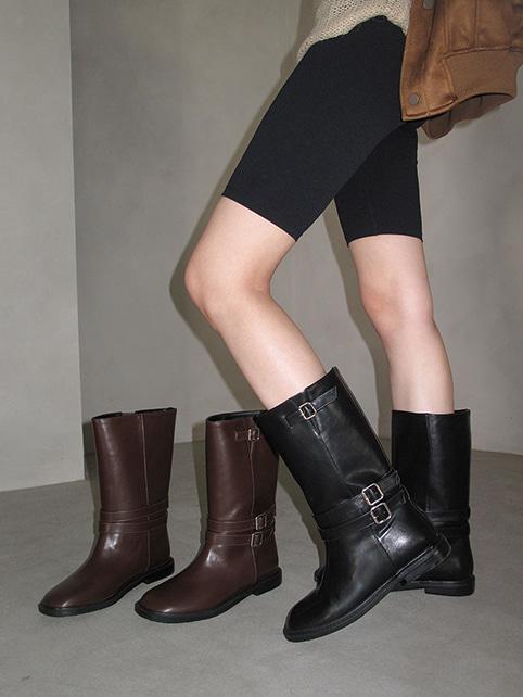 [W컨셉 단독]마고 바이커 미들부츠[n071]_2color